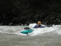 surfing on the Toutle