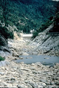 Dewatered Feather River