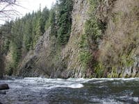 rapid on the Klickitat