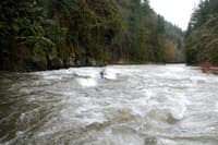 Surfing on the Middle Kalama