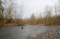 Kayaking the White River