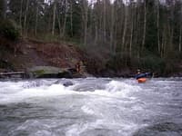 Kayaking the White River