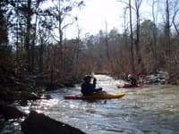 Strainer on Upper Sugar Creek