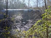 Dam before the falls