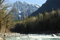 Looking Upstream from the Bottom of Aquagasm