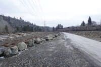 Pull-Out at the Take-Out on the Approach to Dryden Dam Access