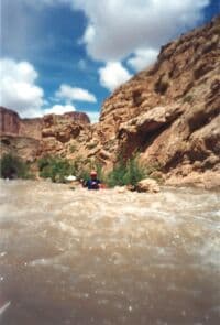 Coming in to the Whitewater