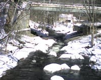 flume from bridge