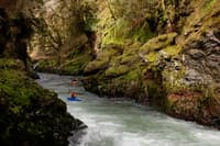 Gorge below Leap of Faith