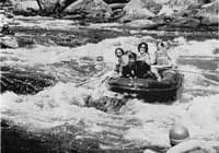Kennedy Family Rafting the Hudson