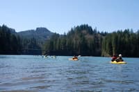 Merwin Reservoir paddle out
