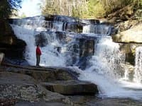 2nd huge waterfall on Lower Stekoa