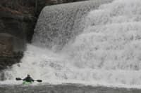 Dam Portage Above The Gorge
