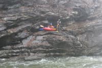 Finishing the lower at 2nd Dam portage