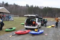 Roaring Brook Put in Gearing Up