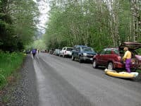 Parking at Granite Creek