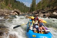 Rafting Selway at Low Flow