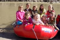 Kids Rafting on Yampa 