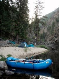 Camping on the Selway