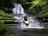 Boone Creek tributary waterfall