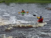 Lower Falls, Run Out Rapid