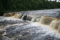 Lower Falls, 1st Ledge, Double Drop