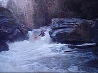 Boof Above Cave Rapid