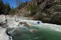 Bullet, bottom of rapid
