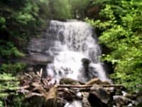 pic showing exit of Pipestem Falls
