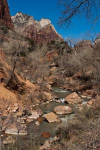 Virgin River boulders
