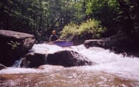 Jones Gap with canoe