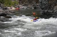 Kayakers entering Blossom Bar