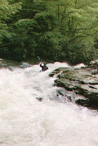 Middle of Ohiopyle Slide
