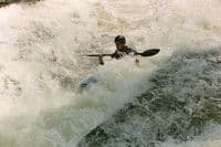 Ohiopyle Slide- at the last ledge
