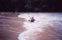 Playing at Twelvemile Creek