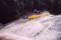 Handpaddling Sixmile Creek