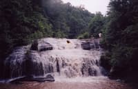 Mystery Kayaker on Todd Creek Falls
