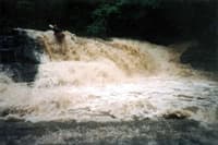 Eric on the First Falls