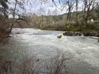 Taily practice below Blackwell Rapid