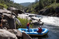 Raft put in.  