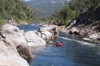 Upstream of Study Rapid