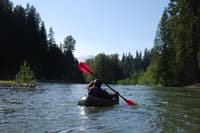 Packrafting North Fork Lewis