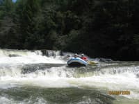 Approaching second drop
