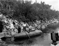 Al Fausett preparing for Eagle Falls