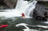 In front of Baby Falls