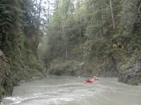 Entering the Upper Gorge
