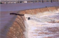 Running the Diversion Dam at Great Falls