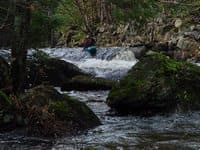 First drop of Warner Gorge