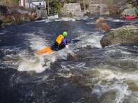C-boater below the Sluice