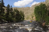 Looking Downstream from Three Way